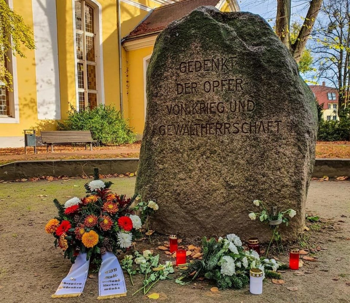 Stilles Gedenken Ueckermünde 2020